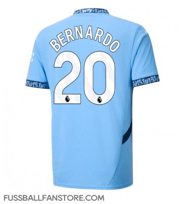 Manchester City Bernardo Silva #20 Replik Heimtrikot 2024-25 Kurzarm